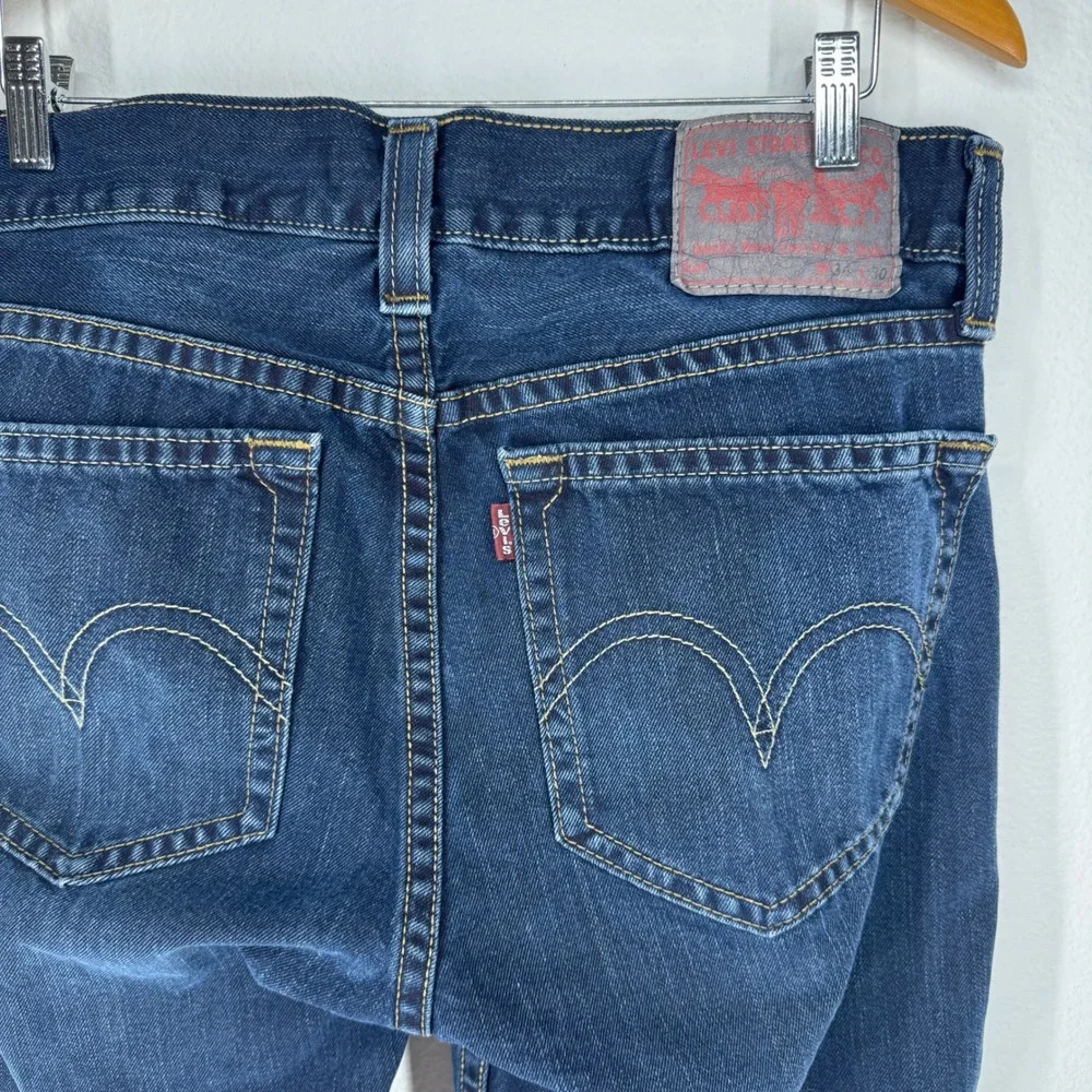 Levis Type 1 Real Loose‎ Jeans Mens 34x30 Dark Wash Baggy Wide Leg Denim Vintage